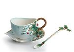 Chickadee Cup/saucer/spoon